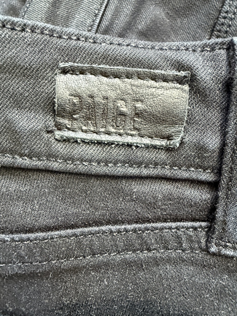 PAIGE Black Skinny Jeans Size 27 – Stretch Premium Denim